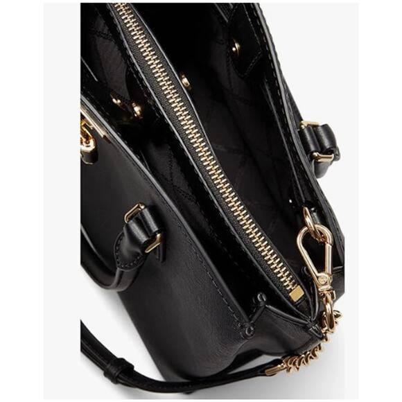 Michael Kors Ruby Medium Satchel Black Handbag - Picture 5 of 5